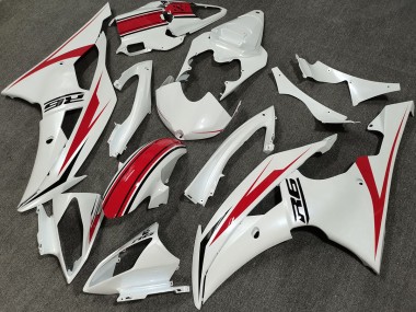 2008-2016 Blanc Perle Personnalisé R6 Carénage Moto