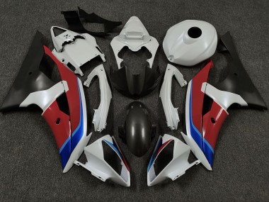 2008-2016 Blanc Rouge & Bleu R6 Carénage Moto
