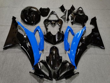 2008-2016 Bleu Brillant & Noir R6 Carénage Moto