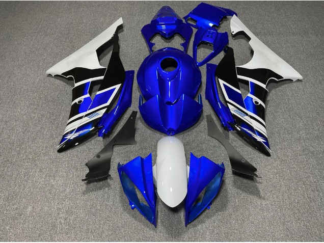 2008-2016 Bleu Noir & Blanc Style OEM R6 Carénage Moto 2008-2016 Bleu Noir & Blanc Style OEM R6 Carénage Moto