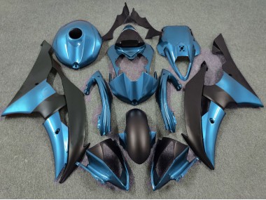 2008-2016 Bleu Électrique & Noir Mat R6 Carénage Moto