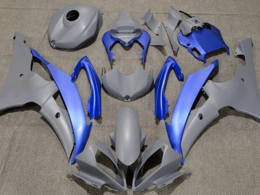 2008-2016 Gris Mat & Bleu R6 Carénage Moto