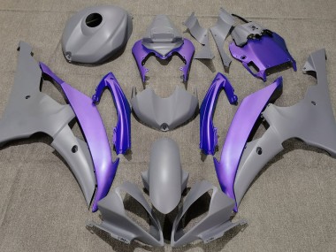 2008-2016 Gris Mat & Violet R6 Carénage Moto