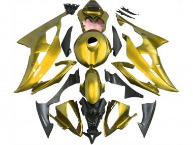 2008-2016 Jaune Foncé R6 Carénage Moto