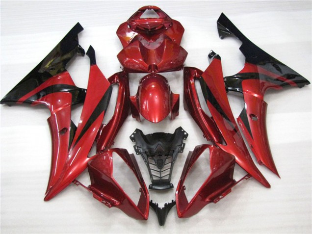 2008-2016 Marron Noir R6 Carénage Moto 2008-2016 Marron Noir R6 Carénage Moto
