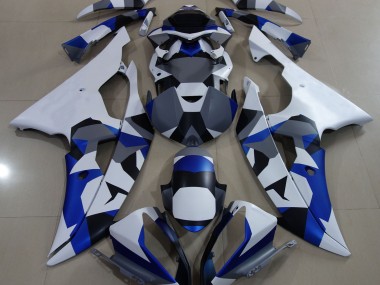 2008-2016 Neige Bleue Camo R6 Carénage Moto