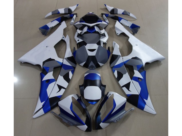 2008-2016 Neige Bleue Camo R6 Carénage Moto