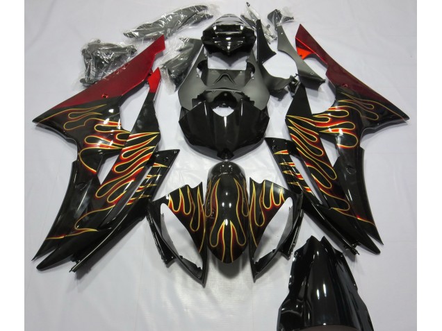 2008-2016 Personnalisé Flamme R6 Carénage Moto 2008-2016 Personnalisé Flamme R6 Carénage Moto