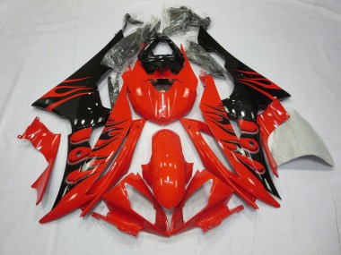 2008-2016 Rosso Fiamma R6 Carénage Moto
