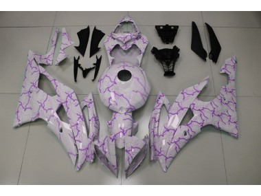 2008-2016 Éclairage Violet R6 Carénage Moto
