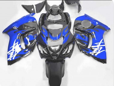 2008-2020 Bleu & Gris GSXR 1300 Carénage Moto