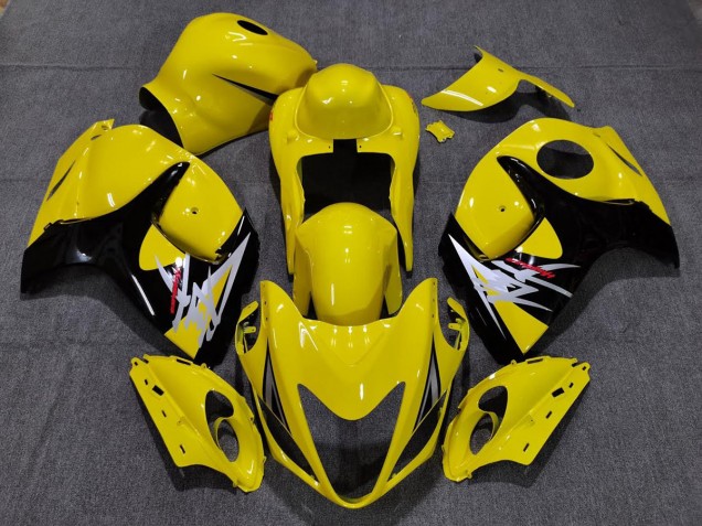 2008-2020 Jaune Brillant Avec Style Noir GSXR 1300 Carénage Moto 2008-2020 Jaune Brillant Avec Style Noir GSXR 1300 Carénage Moto