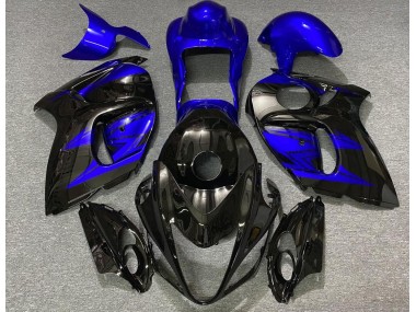 2008-2020 Noir Brillant & Bleu Profond GSXR 1300 Carénage Moto
