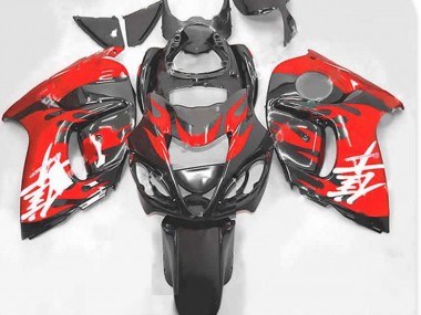2008-2020 Rouge & Gris GSXR 1300 Carénage Moto