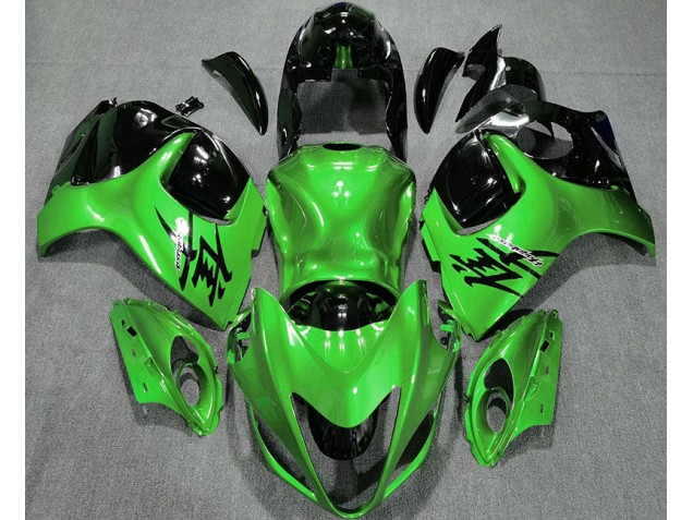 2008-2020 Vert Brillant & Noir GSXR 1300 Carénage Moto 2008-2020 Vert Brillant & Noir GSXR 1300 Carénage Moto