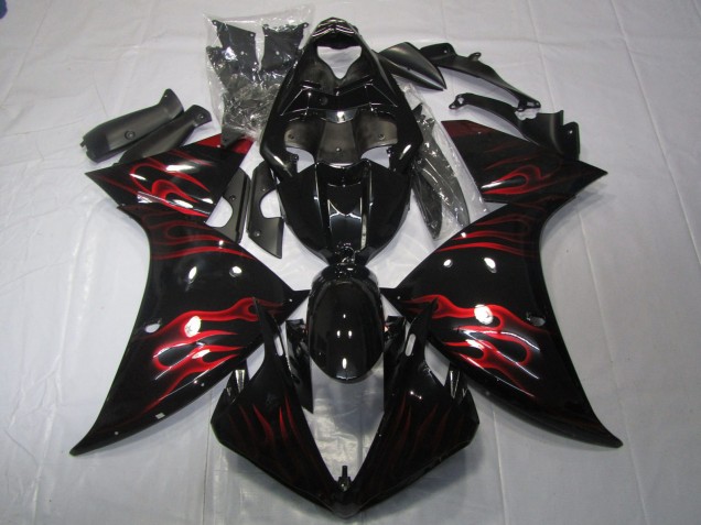 2009-2011 Rosso Fiamma R1 Carénage Moto 2009-2011 Rosso Fiamma R1 Carénage Moto