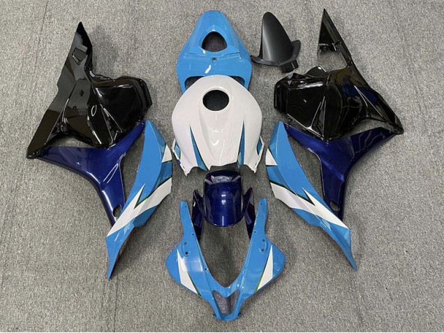 2009-2012 Bleu Clair & Blanc CBR600RR Carénage Moto 2009-2012 Bleu Clair & Blanc CBR600RR Carénage Moto