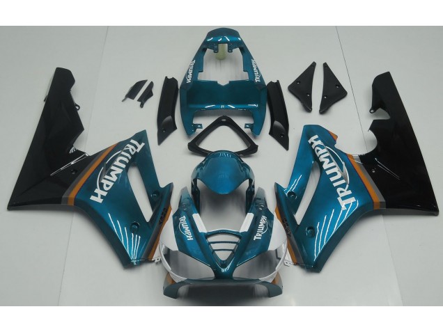 2009-2012 Bleu Clair Brillant Daytona 675 Carénage Moto 2009-2012 Bleu Clair Brillant Daytona 675 Carénage Moto