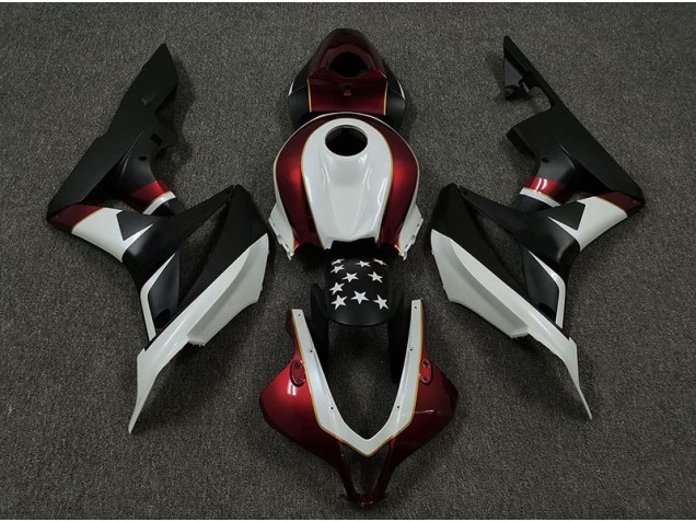 2009-2012 Course Rouge & Noir CBR600RR Carénage Moto 2009-2012 Course Rouge & Noir CBR600RR Carénage Moto