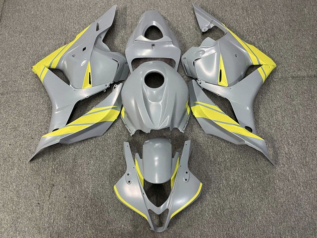 2009-2012 Nardo Gris & Jaune CBR600RR Carénage Moto 2009-2012 Nardo Gris & Jaune CBR600RR Carénage Moto