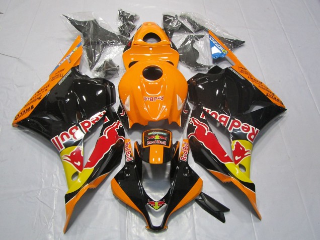 2009-2012 Orange Rouge Taureau CBR600RR Carénage Moto 2009-2012 Orange Rouge Taureau CBR600RR Carénage Moto