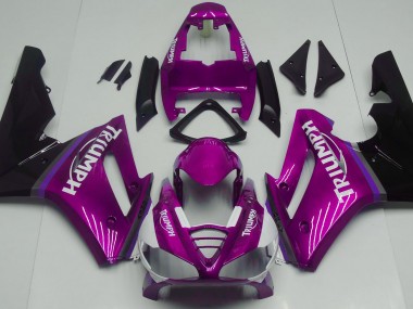 2009-2012 Rose Vif Brillant Daytona 675 Carénage Moto