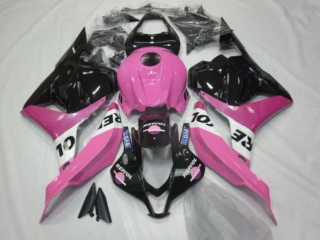 2009-2012 Spécial Rose Repsol CBR600RR Carénage Moto 2009-2012 Spécial Rose Repsol CBR600RR Carénage Moto