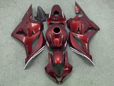 2009-2012 Vin Rouge CBR600RR Carénage Moto
