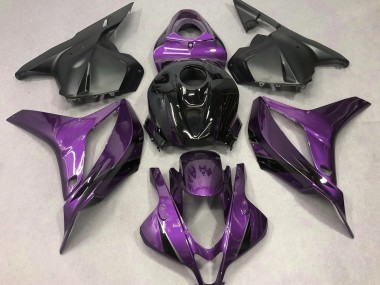 2009-2012 Violet Profond Avec Du Noir CBR600RR Carénage Moto
