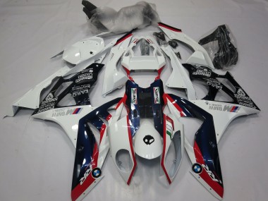 2009-2014 Alien Bleu & Blanc S1000RR Carénage Moto