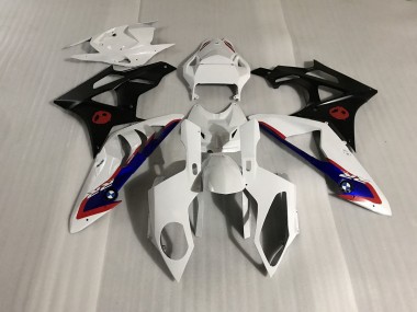 2009-2014 Alien Bleu & Blanc S1000RR Carénage Moto