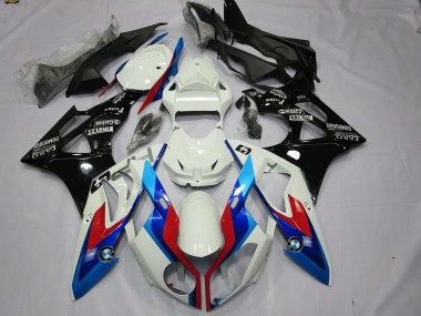 2009-2014 Alien Bleu & Blanc S1000RR Carénage Moto