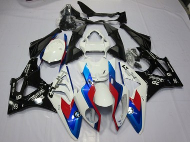 2009-2014 Alien Bleu & Blanc S1000RR Carénage Moto