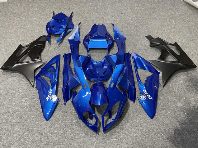 2009-2014 Alien Bleu & Blanc S1000RR Carénage Moto 2009-2014 Alien Bleu & Blanc S1000RR Carénage Moto