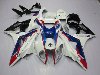 2009-2014 Alien Bleu & Blanc S1000RR Carénage Moto
