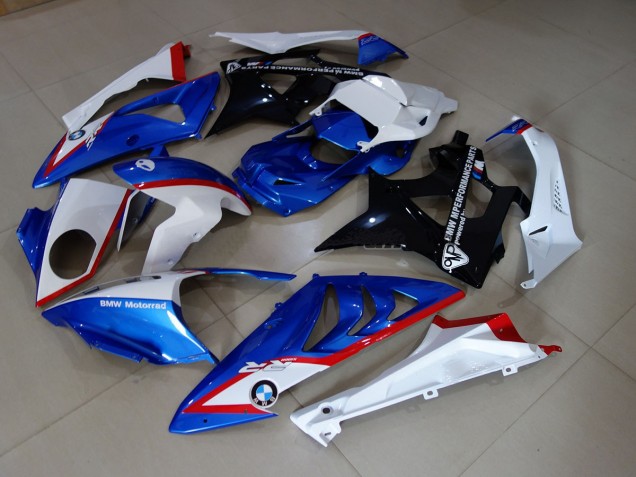 2009-2014 Alien Bleu & Blanc S1000RR Carénage Moto 2009-2014 Alien Bleu & Blanc S1000RR Carénage Moto