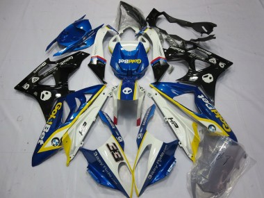 2009-2014 Alien Bleu & Blanc S1000RR Carénage Moto