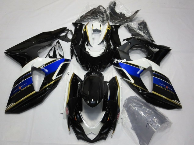 2009-2016 Bleu & Or GSXR 1000 Carénage Moto 2009-2016 Bleu & Or GSXR 1000 Carénage Moto