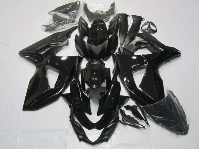 2009-2016 Noir Brillant GSXR 1000 Carénage Moto 2009-2016 Noir Brillant GSXR 1000 Carénage Moto