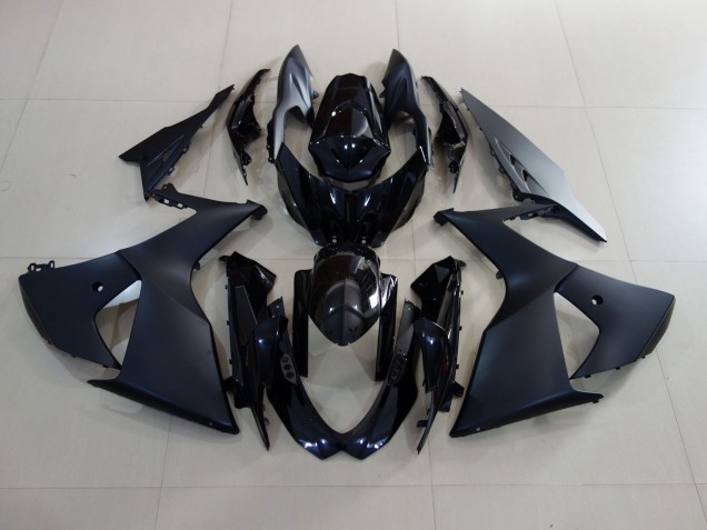 2009-2016 Noir Mat & Noir Brillant GSXR 1000 Carénage Moto 2009-2016 Noir Mat & Noir Brillant GSXR 1000 Carénage Moto