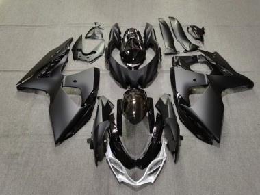 2009-2016 Noir Uni Mat & Brillant GSXR 1000 Carénage Moto