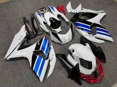 2009-2016 Style Blanc Bleu & Rouge GSXR 1000 Carénage Moto
