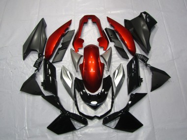 2010-2013 Orange Brûlée Z1000 Carénage Moto