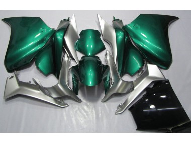 2010-2013 Vert Écume De Mer & Argent VFR1200 Carénage Moto