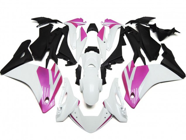 2011-2014 Rose & Blanc Brillant CBR250RR Carénage Moto 2011-2014 Rose & Blanc Brillant CBR250RR Carénage Moto