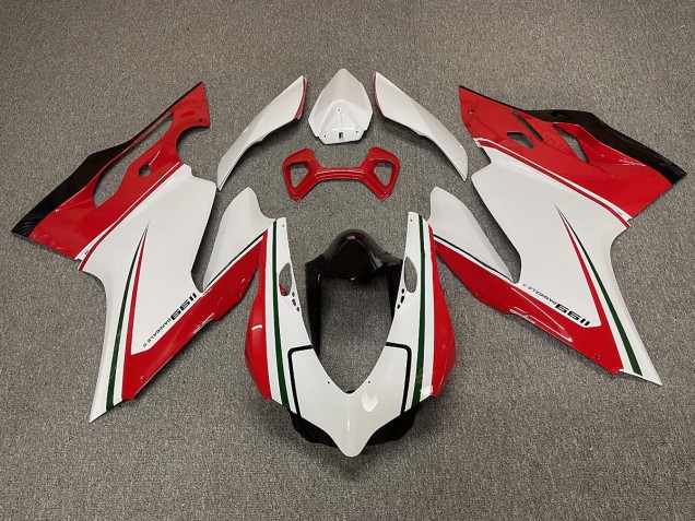 2011-2014 Tricolore Ducati 1199 Carénage Moto 2011-2014 Tricolore Ducati 1199 Carénage Moto