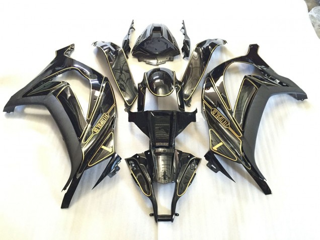 2011-2015 Garniture Dorée ZX10R Carénage Moto 2011-2015 Garniture Dorée ZX10R Carénage Moto