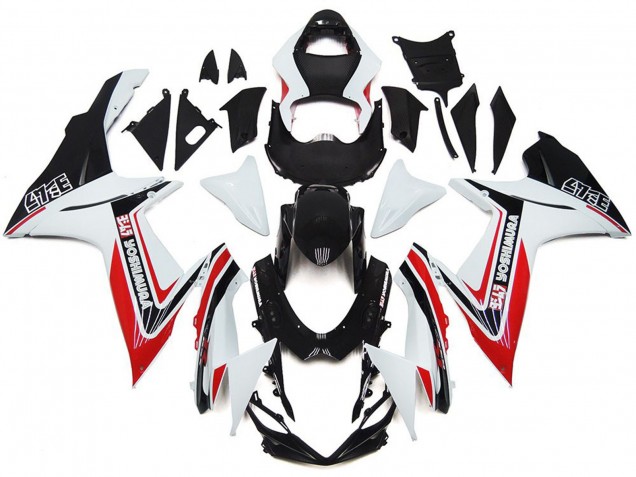 2011-2024 Kit De Style Personnalisé Rouge GSXR 600-750 Carénage Moto 2011-2024 Kit De Style Personnalisé Rouge GSXR 600-750 Carénage Moto