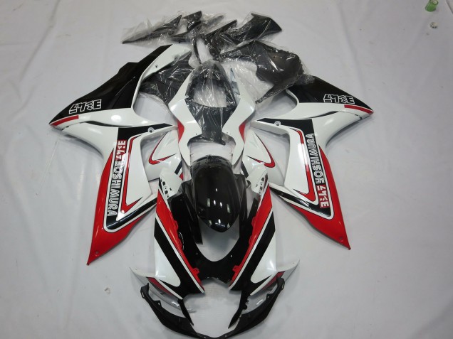 2011-2024 Rouge Blanc & Noir GSXR 600-750 Carénage Moto 2011-2024 Rouge Blanc & Noir GSXR 600-750 Carénage Moto