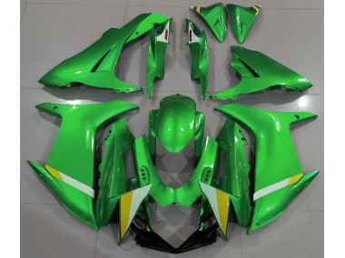 2011-2024 Vert Clair Brillant GSXR 600-750 Carénage Moto